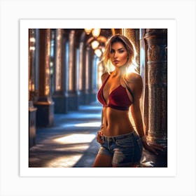 Sexy Woman 2 Art Print