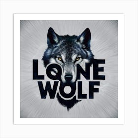 Lone Wolf Art Print