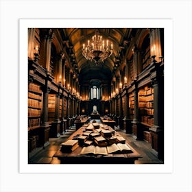 Library Of London Art Print