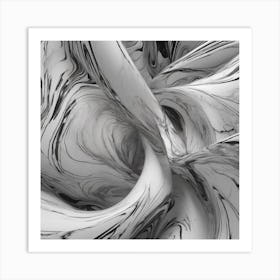 Marble wood Art Print