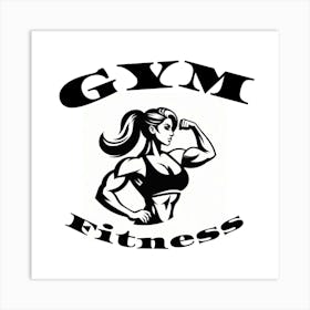 Gym Fitness Art Print
