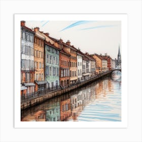 River Street Art Print