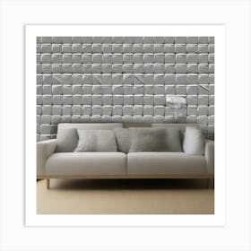 Modern Living Room Art Print