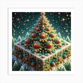 Christmas Tree 1 Art Print