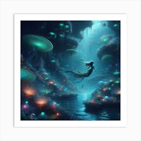 Mermaid Art Print