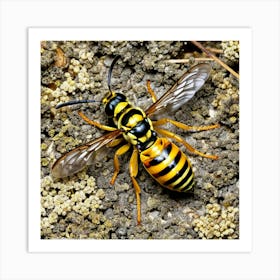 Wasp photo 8 Art Print