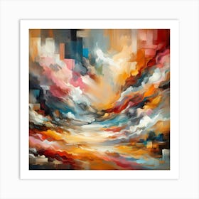 Abstract Painting 116 Art Print