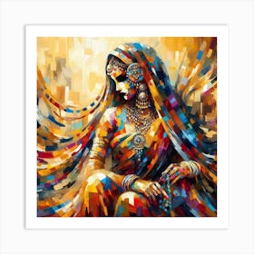 Indian Woman 1 Art Print