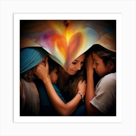 Heart Of A Mother Art Print