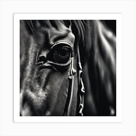 Horse'S Eye 1 Art Print