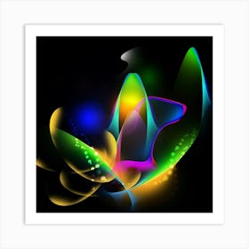 Abstract - Abstract Stock Videos & Royalty-Free Footage 1 Art Print