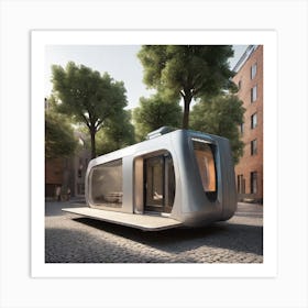 Futuristic Mobile Home 6 Art Print