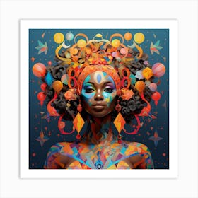 Afrofuturism 7 Art Print