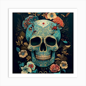 Sugar Skull 2 Art Print