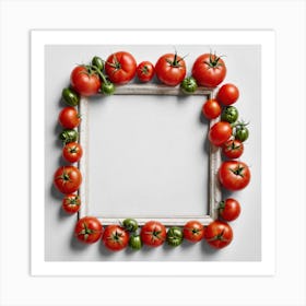 Frame Of Tomatoes 17 Art Print