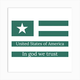 In God We Trust Art Print