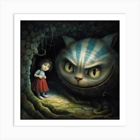 Cheshire Cat Art Print