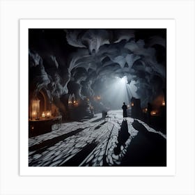 Room In A Cave Art Print