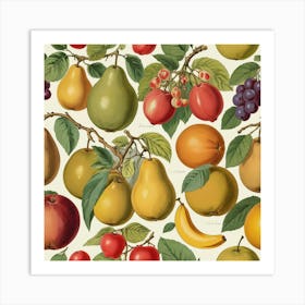 Fruit On A Branch 1 Art Print