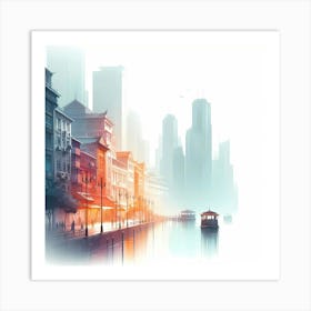 Cityscape 29 Art Print