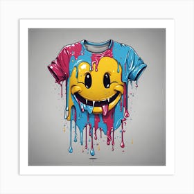 Smiley Face 4 Art Print