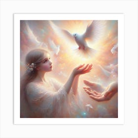 Dove Of Peace Art Print