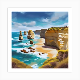 Great Ocean Road Art Print