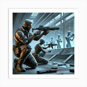 General Sergei Advanced Weapons Handling Skill Art Print