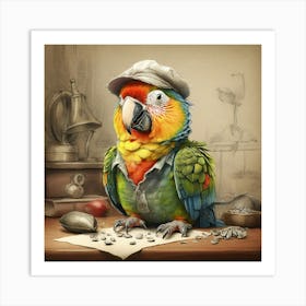 Parrot 31 Art Print