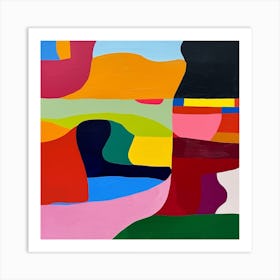 Modern Abstract Collection 26 Art Print