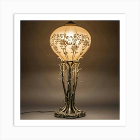 Table Lamp Art Print