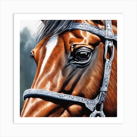 Horse Portrait 1 Art Print