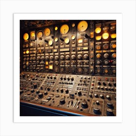 Control Panel  Art Print