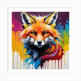 The foxy miss Velvet Art Print