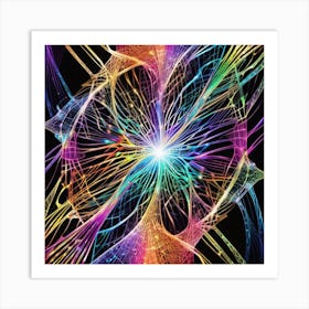 Abstract Fractal Art 5 Art Print