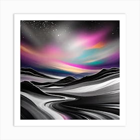 Aurora Borealis 109 Art Print