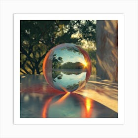 Glass Ball 1 Art Print