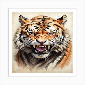 Tiger Art Print