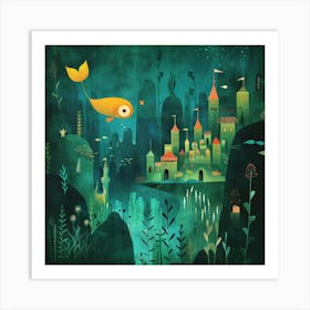 Under The Sea 3 Art Print