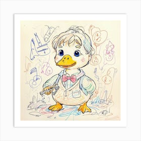 Ducky 2 Art Print