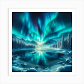 Aurora Borealis 212 Art Print