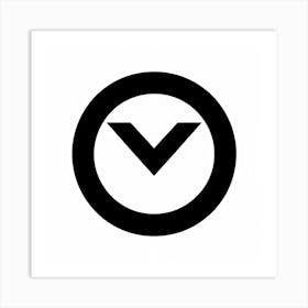 Business Navigation Icon Featuring A Curved Arrow Pointing Upward Encapsulated Within A Round Picto (5) Art Print