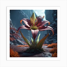 Lilly Dead Planet Art Print