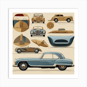 Mercedes-Benz 300sl Art Print