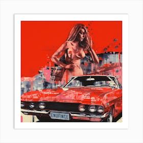 'Sexy Car' Art Print