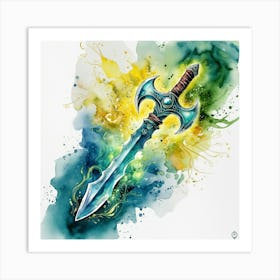 Sword Of Zelda Art Print