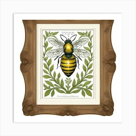 Bee Print 2 Art Print