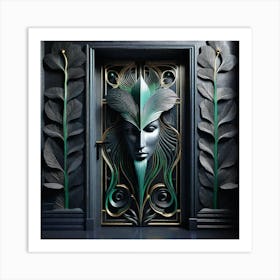 Enigmatic Door Art Print