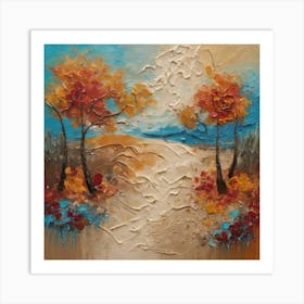 Autumn Trees 10 Art Print