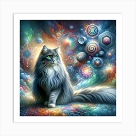 A Chronical of Cat Series Art Print